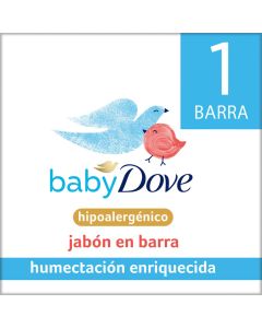 Jab&oacute;n en Barra Dove Humectaci&oacute;n Enriquecida 75 Gr.