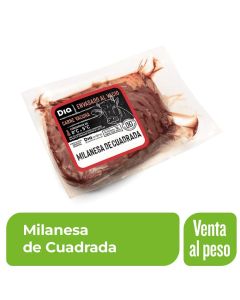Milanesa de Cuadrada Envasado al Vac&iacute;o x Kg.