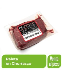Paleta en Churrasco Envasado al Vac&iacute;o x Kg.