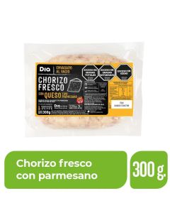 Chorizo Parmesano Parrillero Dia 300 Gr.