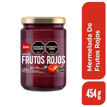 Mermelada DIA Frutos Rojos 454 Gr.