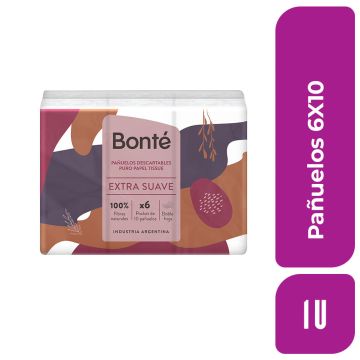 Pañuelos 6x10 Bonte 1 Ud.