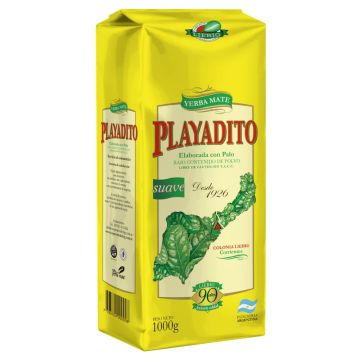 Yerba Mate Playadito Suave 1 Kg.
