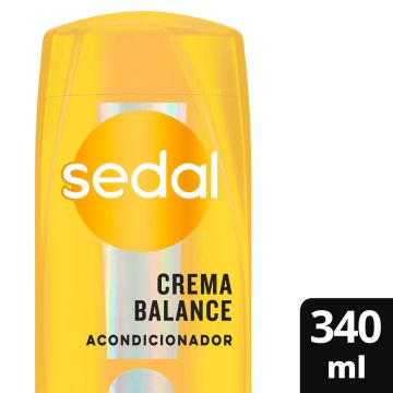 Acondicionador SEDAL Crema Balance Toque de Seda 340 Ml.