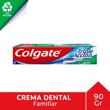 Pasta Dental Colgate Triple Acción 90 Gr.