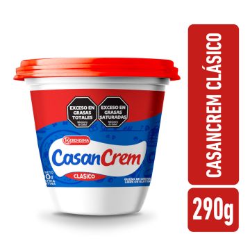 Queso Crema Clásico Casancrem 290 Gr.