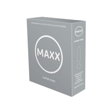 Preservativos Super Fino Maxx 3 Ud.