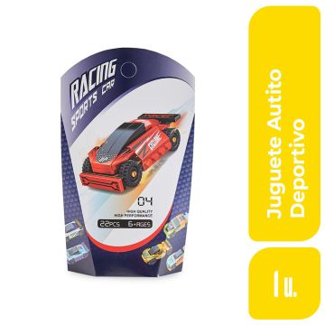 Juguete Autito Deportivo Racing 1 Ud.