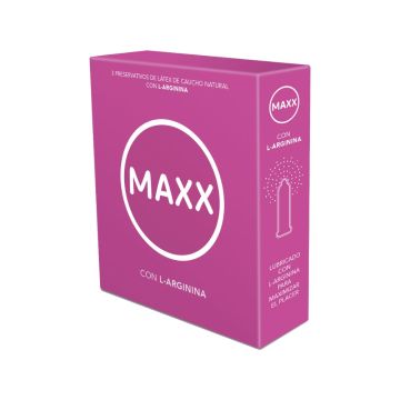 Preservativo L Arginina Maxx 3 Ud.