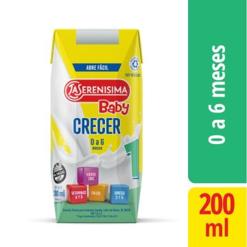Leche Infantil 1 La Serenisima Baby 200 Ml.